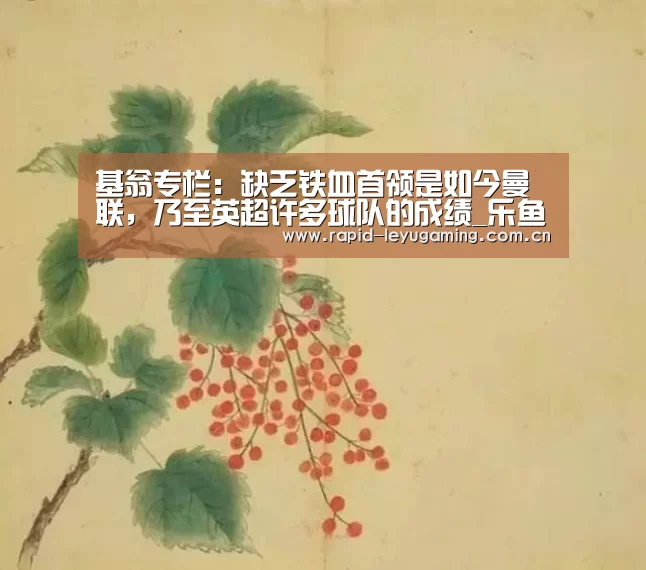基翁专栏:缺乏铁血首领是如今曼联,乃至英超许多球队的成绩_乐鱼体育app下载(图3) 乐鱼